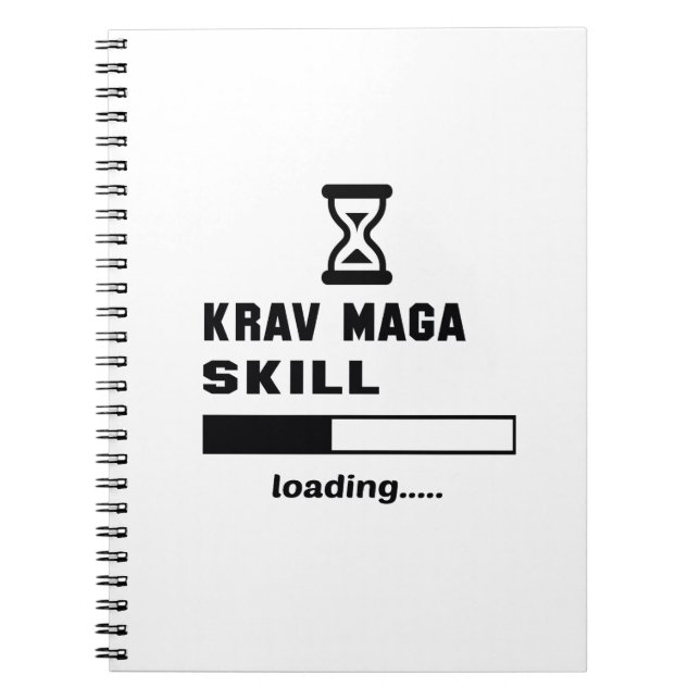 Cuaderno Cargamento de la habilidad de Krav Maga ...... (Frente)