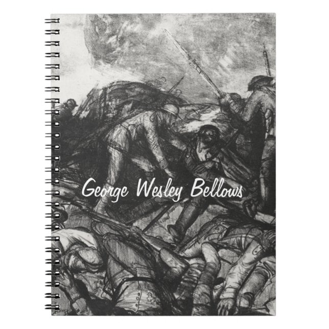 Cuaderno cargo ruso de George Wesley Bellows (Frente)