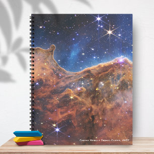 Cuaderno Carina Nebula Cosmic Cliffs James Webb Hi-Res