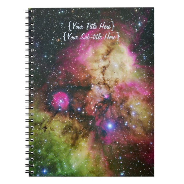 Cuaderno Carina Nebula - Nuestro universo impresionante (Frente)