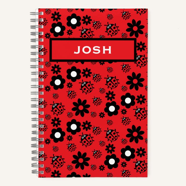 Cuaderno Cariño mariquita Patrón (Anverso)