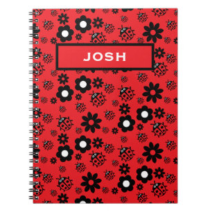 Cuaderno Cariño mariquita Patrón