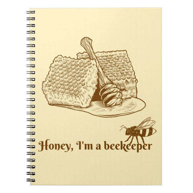 Cuaderno Cariño, soy apicultora (Frente)