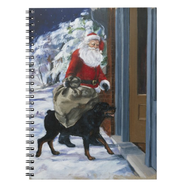 Cuaderno Carl que ayuda a Papá Noel de <Carl's Christmas> b (Frente)
