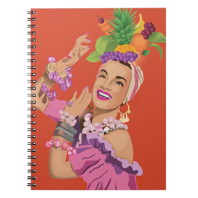 Cuaderno Carmen Miranda (Frente)