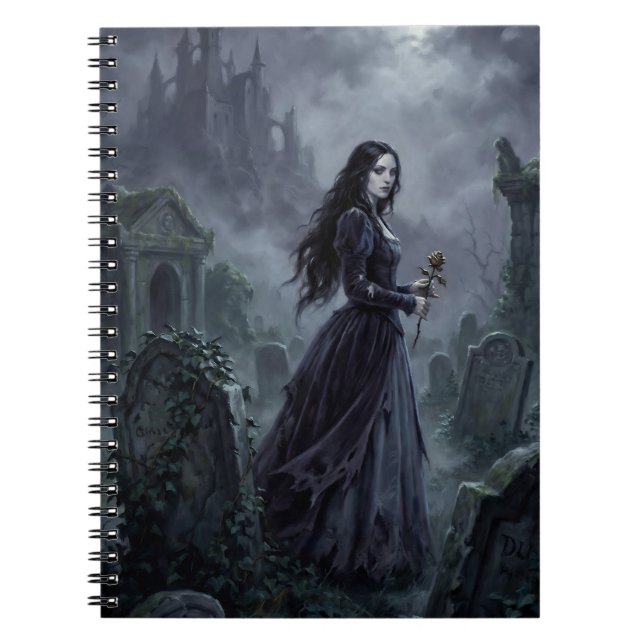 Cuaderno Carmilla vagando por la niebla estiria (Frente)