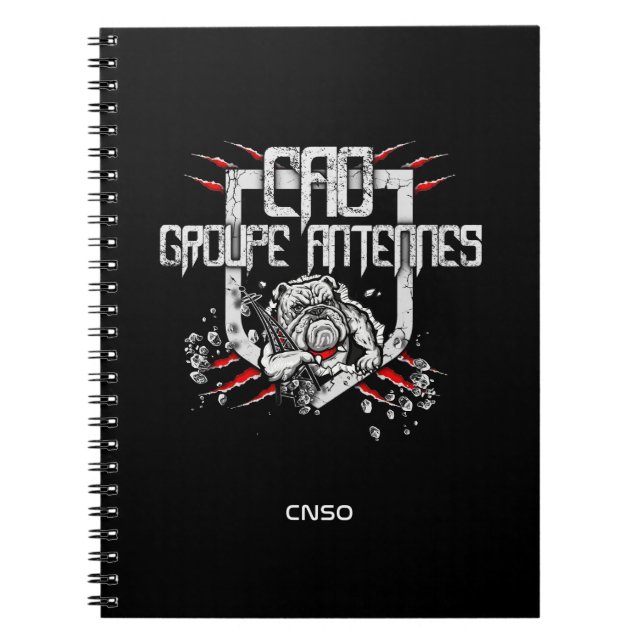 CUADERNO CARNET ANTENNES (Frente)