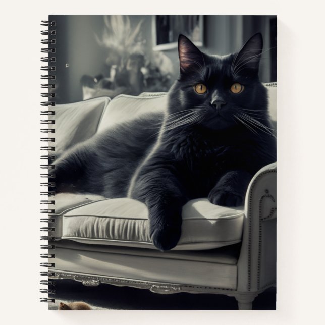 Cuaderno Carnet Black Cat 04 (Anverso)