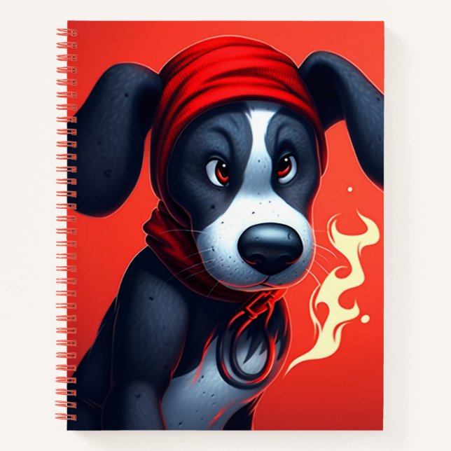 Cuaderno Carnet Chien Cute (Anverso)