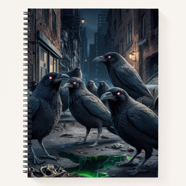 Cuaderno Carnet Corbeau 02 (Anverso)