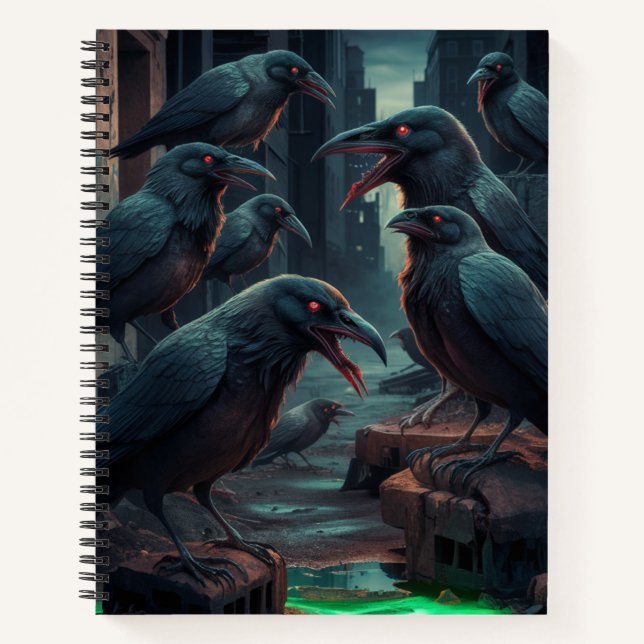 Cuaderno Carnet Corbeau 03 (Anverso)