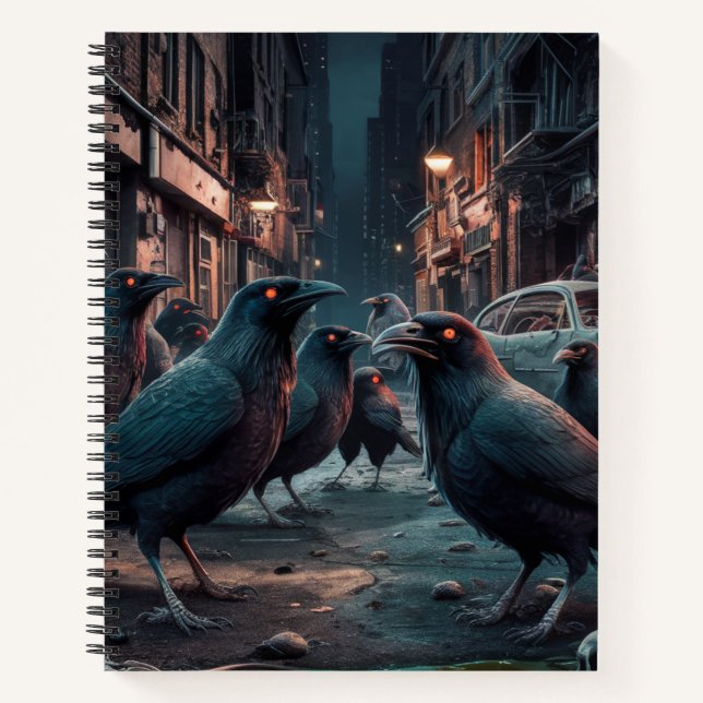 Cuaderno Carnet Corbeau 04 (Anverso)