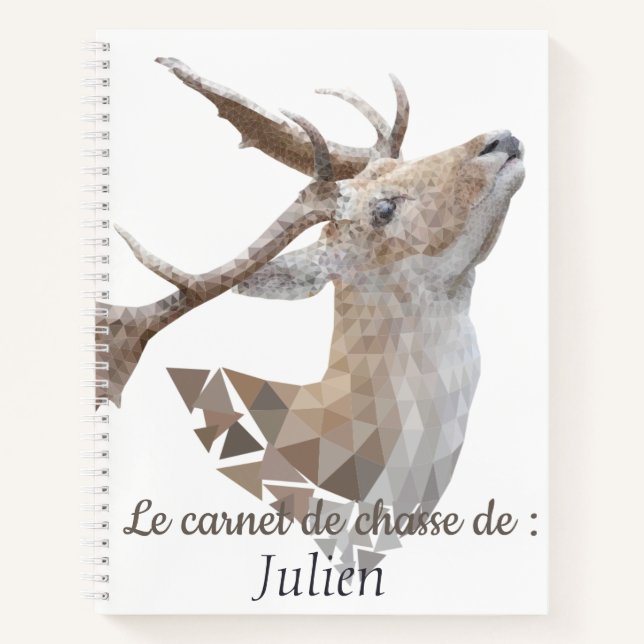 Cuaderno Carnet de chasse (Anverso)