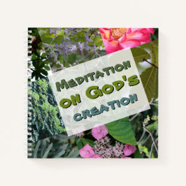 Cuaderno Carnet de méditation sur la nature