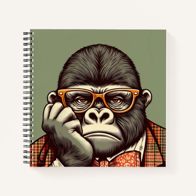 Cuaderno Carnet de notes Gorille (Anverso)