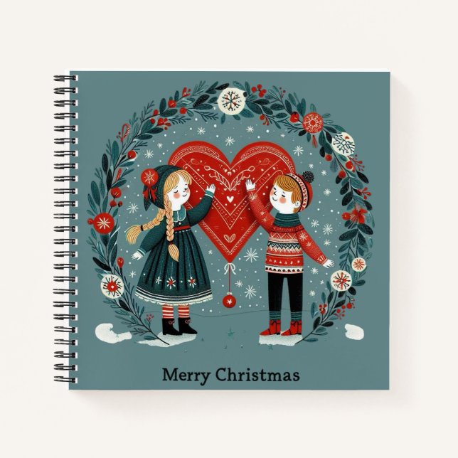 Cuaderno Carnet “Esprit de Noël“ (Anverso)