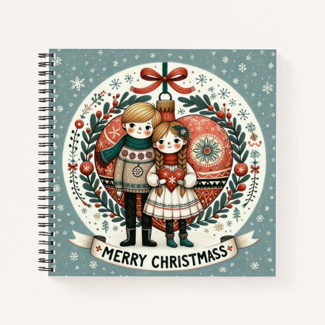 Cuaderno Carnet “Esprit de Noël“ (Anverso)