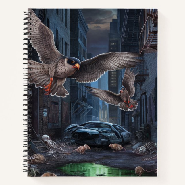 Cuaderno Carnet Faucon Pelerin 02 (Anverso)