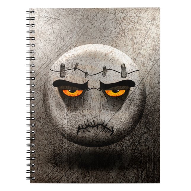 Cuaderno Carnet Frankenmoji Vintage (Frente)