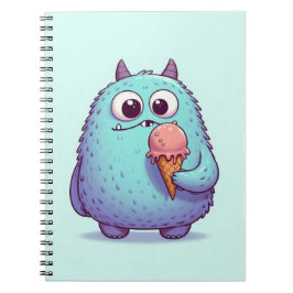 Cuaderno Carnet “Le p’tit monstre gourmand“