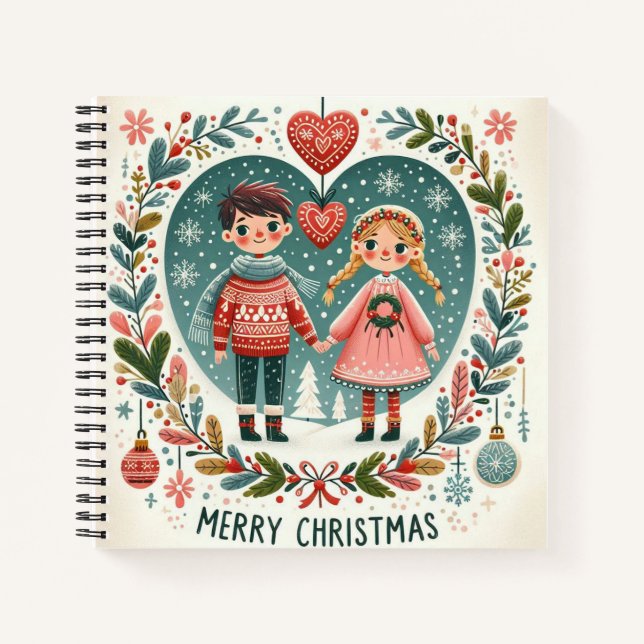 Cuaderno Carnet “Magie de Noël“ (Anverso)