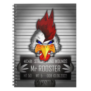 Cuaderno Carnet Mr. Rooster