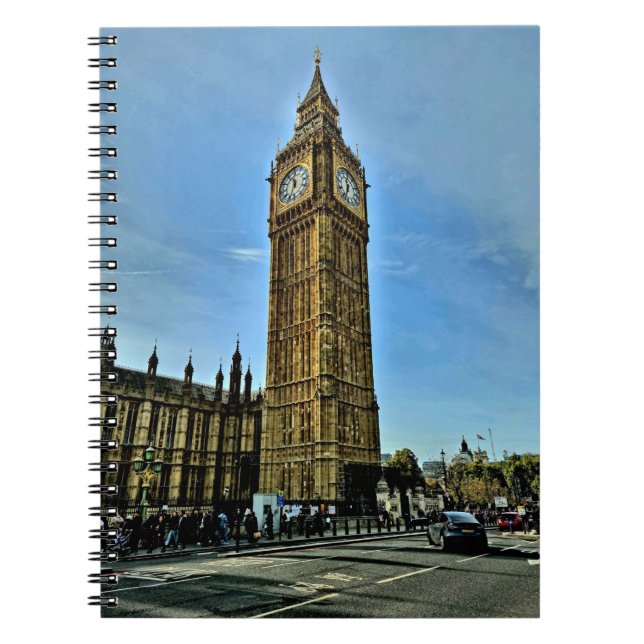 Cuaderno Carnet note Londres  (Frente)