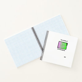 Cuaderno Carnet petit spirales - motif diamand LBC