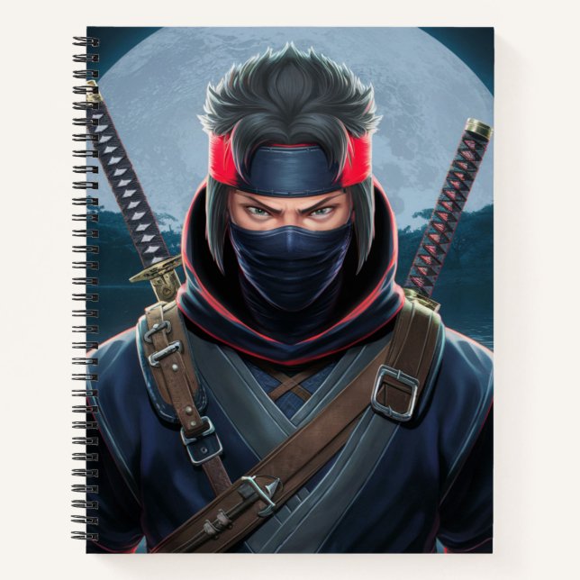 Cuaderno Carnet Série 1  Ninja (Anverso)