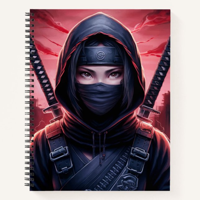 Cuaderno Carnet Série 1  Ninja 02 (Anverso)