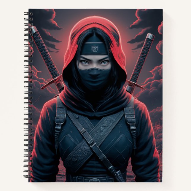 Cuaderno Carnet Série 1  Ninja 03 (Anverso)