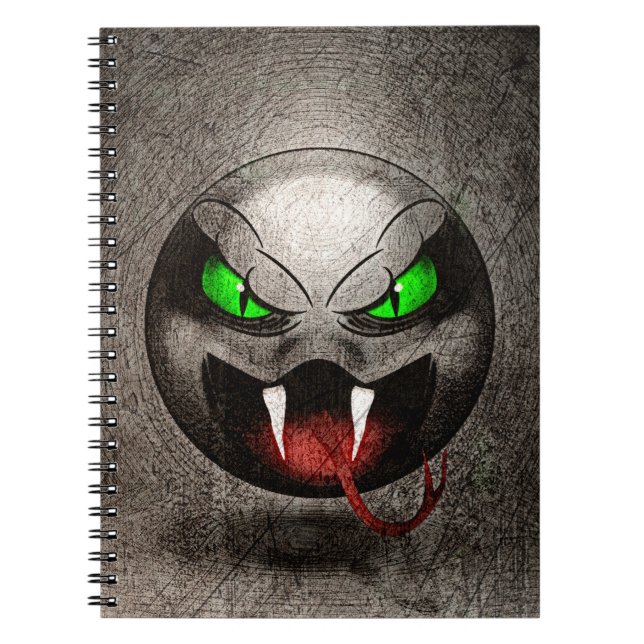Cuaderno Carnet Snakemoji Vintage (Frente)