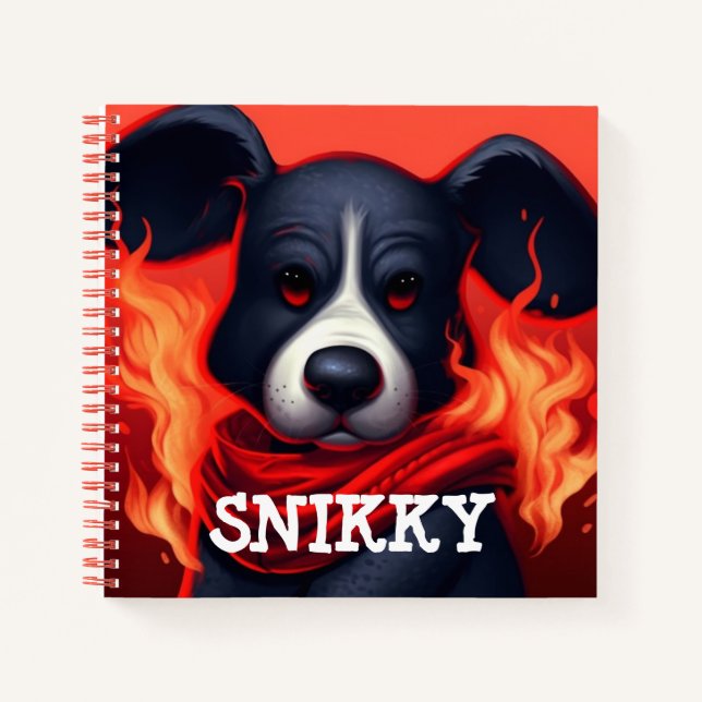 Cuaderno Carnet SNIKKY (Anverso)
