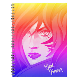 Cuaderno Carnet spirale manga coloré