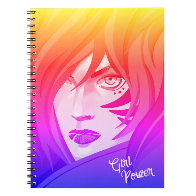 Cuaderno Carnet spirale manga coloré (Frente)