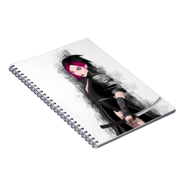 Cuaderno Carnet spirales manga samouraï (Lado Derecho)