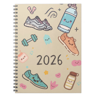 Cuaderno Carnet Sport 2026 – Agenda Sportif Mignon