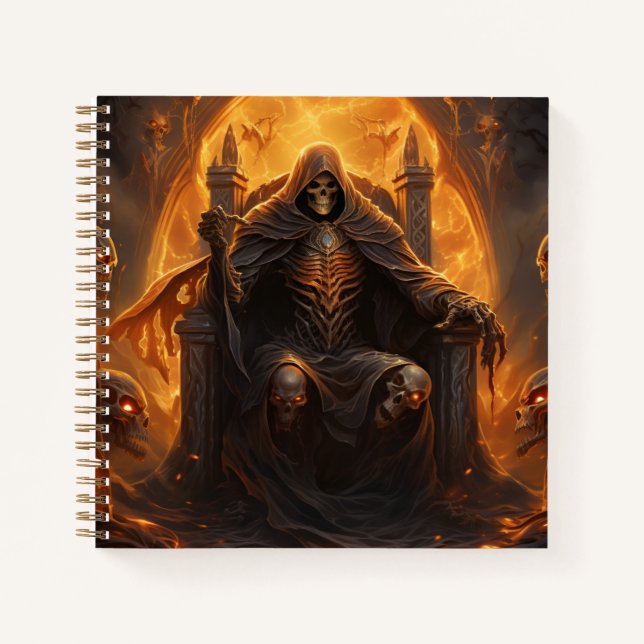 Cuaderno Carnet The Silent Shadow (Anverso)