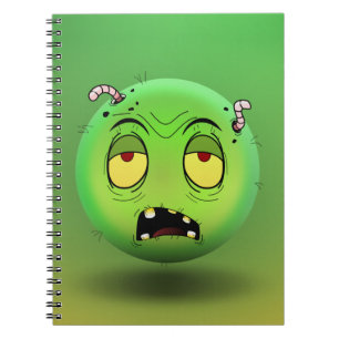 Cuaderno Carnet Zombiemoji