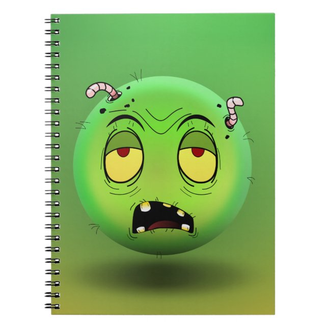 Cuaderno Carnet Zombiemoji (Frente)