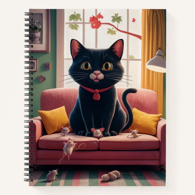 Cuaderno Carnets Black Cat 05 (Anverso)