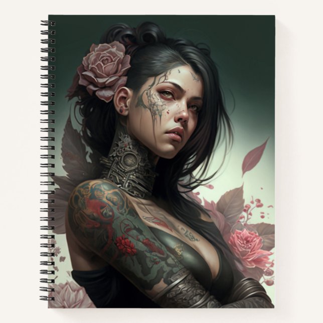Cuaderno Carnets Femme fantasy (Anverso)
