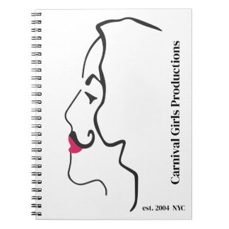 Cuaderno Carnival Girls Productions Silouhette