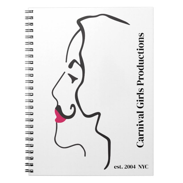 Cuaderno Carnival Girls Productions Silueta (Frente)