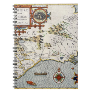 Cuaderno Carolina del Norte, titulada 'artículo de