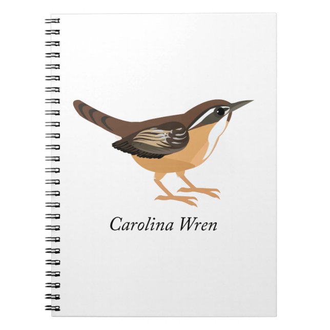 Cuaderno Carolina Wren (Frente)