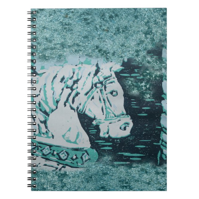 Cuaderno Carousel Horse Aquamarine (Frente)
