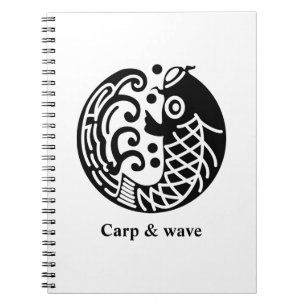 Cuaderno Carpa y ola