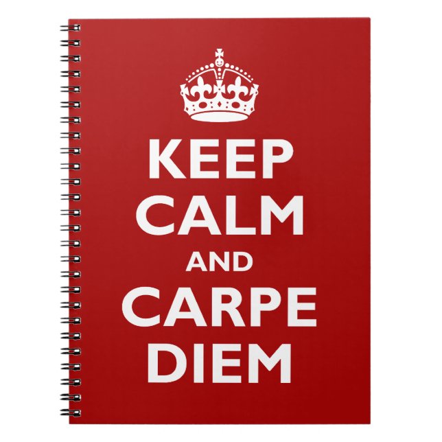 Cuaderno ¡Carpe Diem! (Frente)