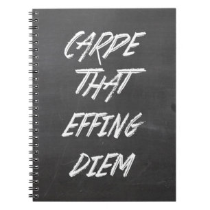 Cuaderno Carpe Ese Diem De Effing